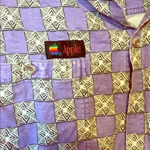 Cool Apple button up Size S/M